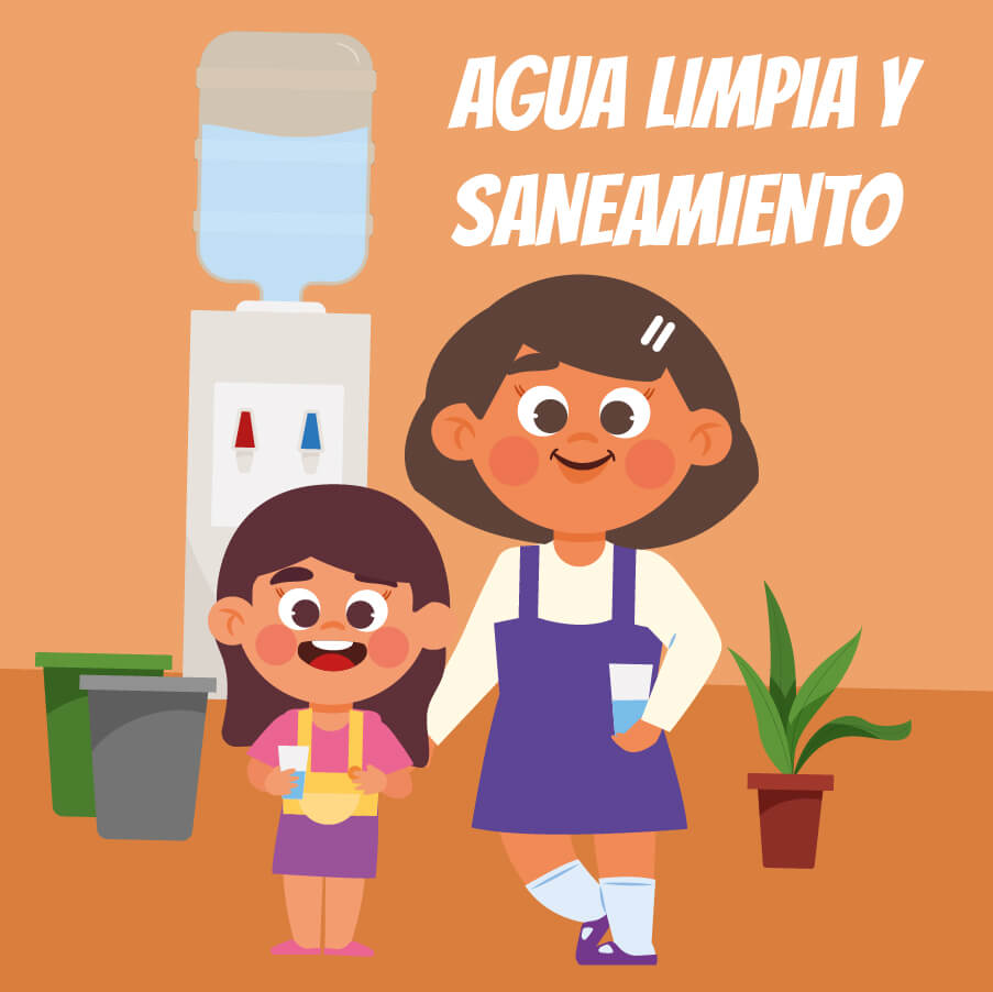 Puzle agua limpia y saneamiento (ODS 6)