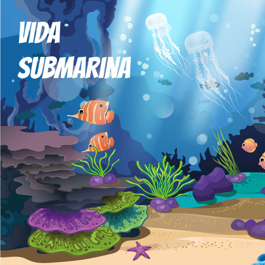 Puzle vida submarina (ODS 14)